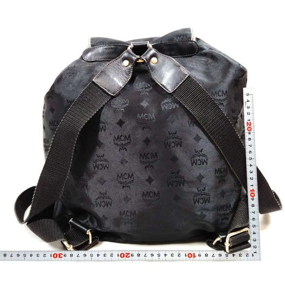 MCM BackPack Bag Black Nylon 2351529 main image 6